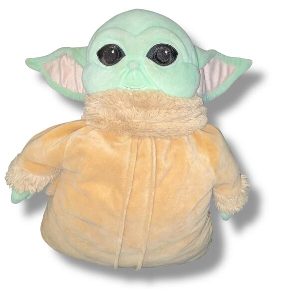 Pillow Pets Plush Star Wars Grogu Child Baby Yoda Mandalorian Disney Decor 20” - Picture 2 of 11